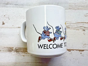 Vintage Welcome To The Rat Race Kaffeebecher, Russ Berrie Company - Bild 1 von 4