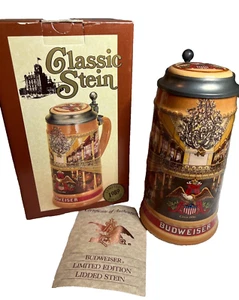 Anheuser-Busch Budweiser Classic Collection Brewhouse Stein CS104 1989 - Picture 1 of 10