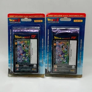 2x Dragon Ball Z DBZ CCG TCG Panini 3 Booster Packs Blisters w/ Promos - Picture 1 of 2