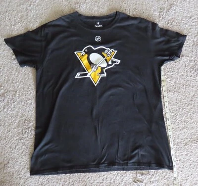 Camiseta masculina Fanatics NHL Pittsburg Penguins “Malkin 71” preta GG - Imagem 1 de 4