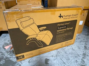 HUMAN TOUCH PC 420 610 PERFECT CHAIR PAD SET ONLY - Oak Supreme Premium Leather - Picture 1 of 11