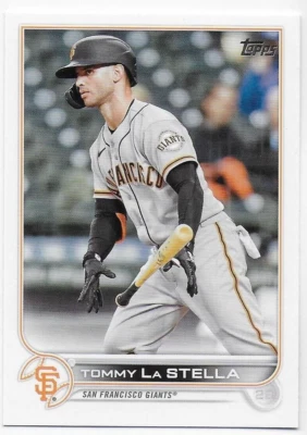 2022 Topps #241 Tommy La Stella - San Francisco Giants - Image 1 of 2