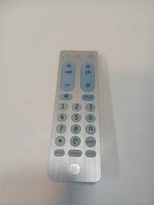 GE 2-Device Big Button Universal TV Remote Control in Silver - Picture 1 of 3
