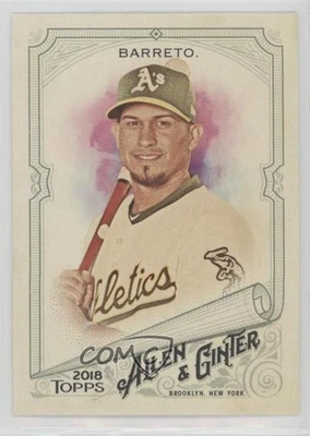 Topps Allen & Ginter Franklin Barreto #266 2018 0w8 Foto 1 de 3