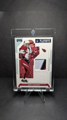 2007 Playoff NFL Playoffs Preview #B-4 Matt Leinart Bonus PW-JERSEY Blue SP/500 - Image 1 of 2