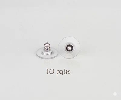 10 pares de respaldos para pendientes Foto 1 de 2