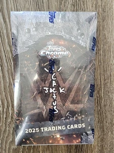 2025 Topps Chrome WWE x Cactus Jack Hobby Box Travis Scott - Sealed In Hand - Bild 1 von 1