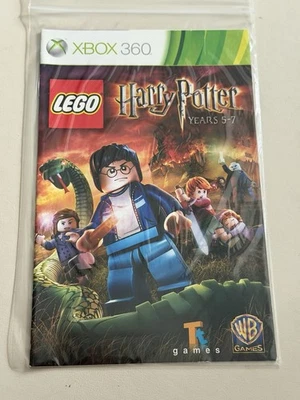 Booklet Only - Microsoft XBox 360 - LEGO Harry Potter Years 5-7 - Image 1 of 2