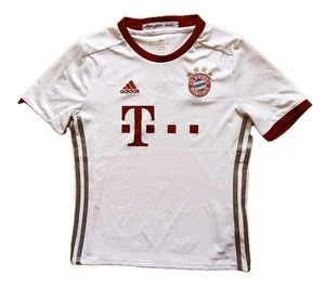 Adidas FC Bayern 2016/2017 Third drittes Trikot UCL weiß YOUTH KINDER M 152 - Picture 1 of 4