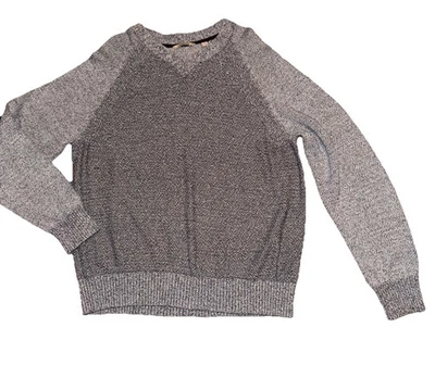 Paradise Collection V-neck Sweater, Mens Size XL Light Gray - Image 1 of 4