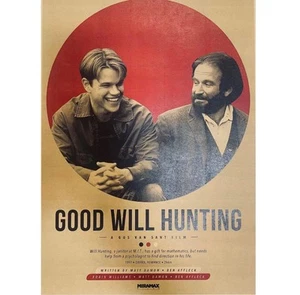 K429A3 Good Will Hunting Movie Poster Western Robin Williams Japan 2B - Picture 1 of 4