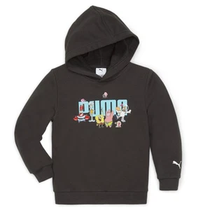 PUMA Graphic Hoodie X Sb Youth Boys Black Casual Outerwear 67367301 - Picture 1 of 2