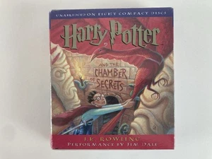 Harry Potter and the Chamber of Secrets CD Audiobook Unabridged 8 Discs Jim Dale - Picture 1 of 12