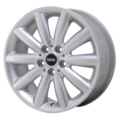 17" Mini Cooper Wheel Rim Factory OEM 86082 2016-2022 Silver - Image 1 of 2