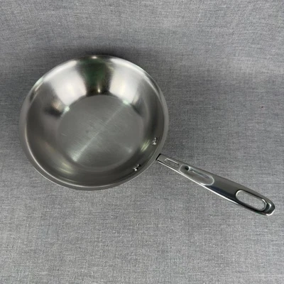 Emeril Stainless Steel Frying Pan Skillet 8 Inch Copper Ring Cookware Kitchen - Image 1 of 4