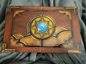 Hearthstone Cardback Box Set - Darkmoon Faire, Legion, Lemonade, and Medivh Pins - Picture 1 of 3