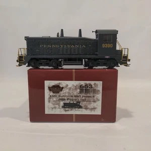 Broadway Limited 663 HO Pennsylvania EMD SW7 fase II PRR 9390 DCC SOUND - Foto 1 di 8