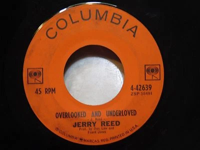 Jerry Reed - Bopper 45 RPM Columbia - Overlooked And Underloved / Too Old To Cut - Image 1 of 2