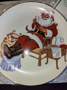 Santa Takes A Break Limited Edition Sammelteller 1987 #249 - Bild 1 von 5