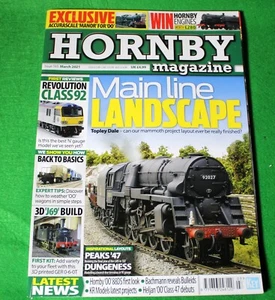 Hornby Magazine, March 2021, Revolution class 92, Main line landscape.. - Picture 1 of 3