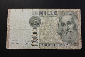 Billete Italia 1982 1000 liras GD905765M Marco Polo - Imagen 1 de 4