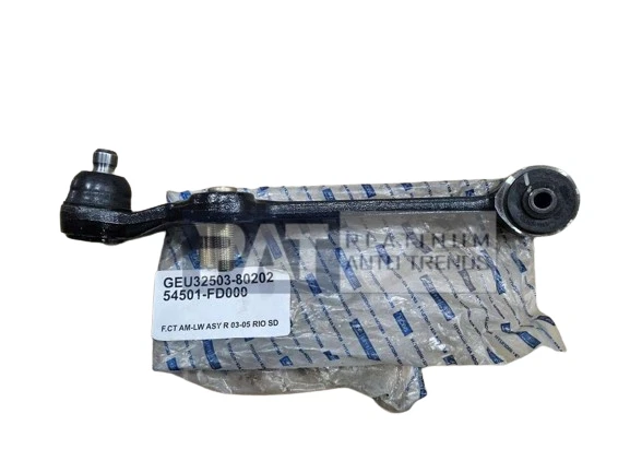 BRAZO DE CONTROL INFERIOR DELANTERO KIA RIO 2003-2005 LADO DERECHO = PASAJERO, 54501-FD000 Foto 1 de 1
