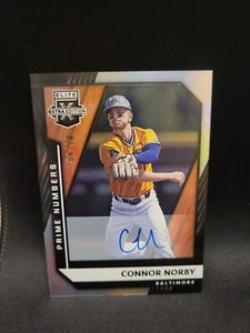 Panini Elite 2021 edición extra - números primos B firmas #41 Connor Norby... - Imagen 1 de 2