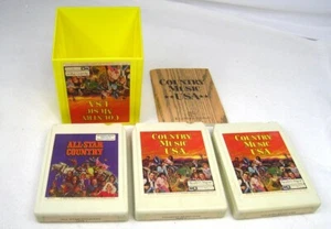 Readers Digest Country Music USA 8 Track Set 3 tapes w/ Booklet & Box 1979 - Picture 1 of 10