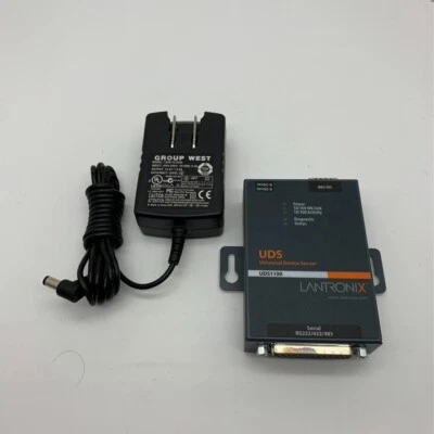 Lantronix Uds1100 Device Server Rohs 1Prt 10/100 Rs232/422/485, UD1100001-01 - Image 1 of 4