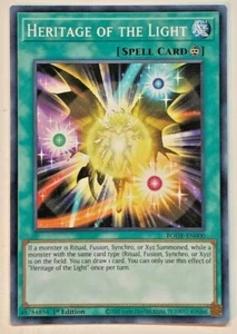 Yugioh Burst of Destiny BODE-EN000 Heritage of the Light Common NM/M - Picture 1 of 1