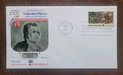 US FDC # 1561 Haym Salomon 1975. - Image 1 of 4