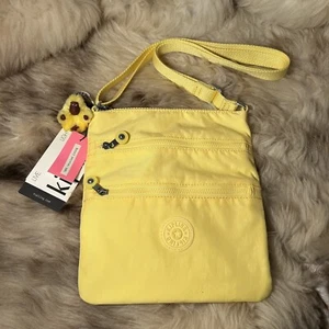 NWT Kipling Keiko Crossbody - Buttery Sun - Cute Gorilla! - Picture 1 of 5