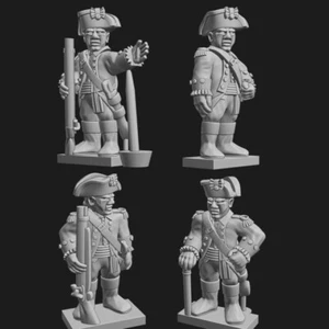 6 mm/1:300 AWI Continental Command (Miniaturas Turner) - Imagen 1 de 2