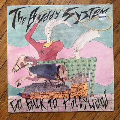 The Buddy System ‎– Go Back To Hollywood 12" Single 1987 Sealed US Rock Boston - Image 1 of 2