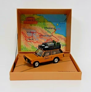 Modell Auto 1:43 ALMOST REAL Range Rover Camel Trophy 1982 Modell Statisch - Picture 1 of 9