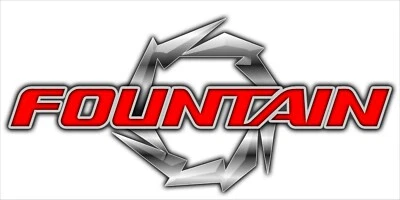 AGNEW GRAPHICS Fountain, Powerboat, Wake, Offshore, Performance, Man Cave Garage Banner 2 RED