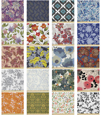 Ambesonne Fresh Floral Microfiber Fabric by The Yard for Arts and Crafts