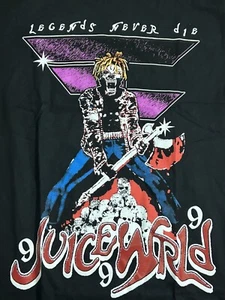 Faze Clan x Juice WRLD 999 Club T-Shirt Erwachsene Größe Small schwarz Grafikdruck - Bild 1 von 5