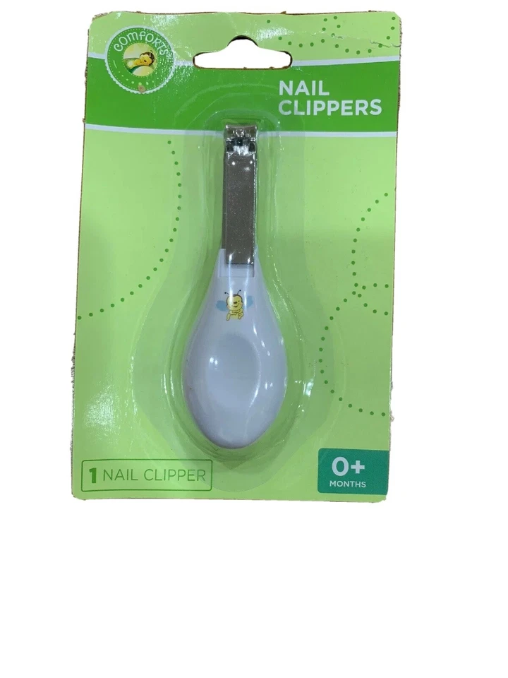Cortadores de unhas para bebês Hospital's Choice branco dobrável tamanho único - Imagem 1 de 1