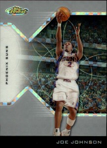 2004-05 Finest X-Fractors Phoenix Suns Basketball Card #67 Joe Johnson/199