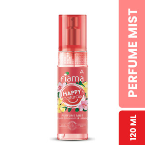 Fiama Happy Naturals Plum Blossom and Ylang Perfume Mist (120ml) free shipping