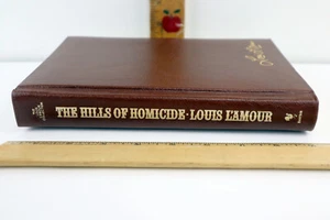 Louis L'Amour Leatherette Hard Cover The Hills of Homocide - Picture 1 of 9