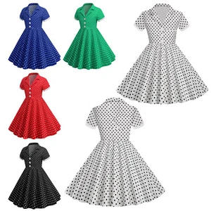 Kids Girls Gown Vintage Skirt Swing Dress Sundress Casual Dance Short Sleeve - Picture 1 of 36