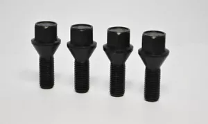 4 bulloni ruota conici M12 x 1,5, filettatura 30 mm (Zinni) - Foto 1 di 2