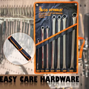 7 pcs Extra Long Double Box Offset Wrench Metric 8 - 24 mm Spanner Set in Pouch - Picture 1 of 11