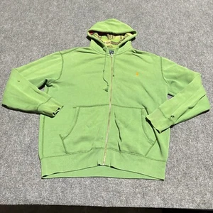 Polo Ralph Lauren Sweatshirt Men's Large Tall Green Zip Aztec Southwest FLAWS* - Picture 1 of 16