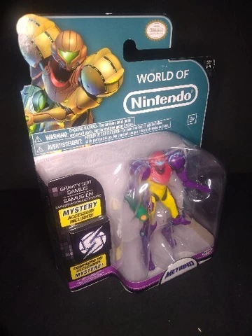 World of Nintendo Series 1-4 Samus Gravity Suit Action Figure Cover