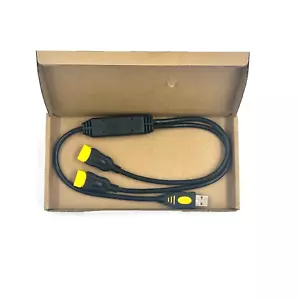 HENGSHENG 2-Port USB Hub 1 Male to 2 Female USB y Splitter - New open box - Picture 1 of 5