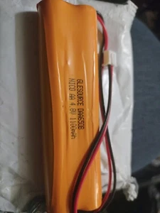 4.8V 1100Mah Emergency Lighting Battery Replaces with LITHONIA D-Aa650Bx3 - Picture 1 of 1