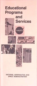 Vintage NASA Educational Programs and Services Pamphlet 1960s Space History - Picture 1 of 4